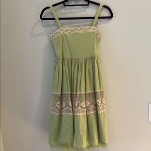 GAP kids - light Green Lace Dress.  Size 12